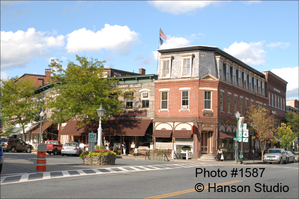 Woodstock, VT - Downtown - Summer